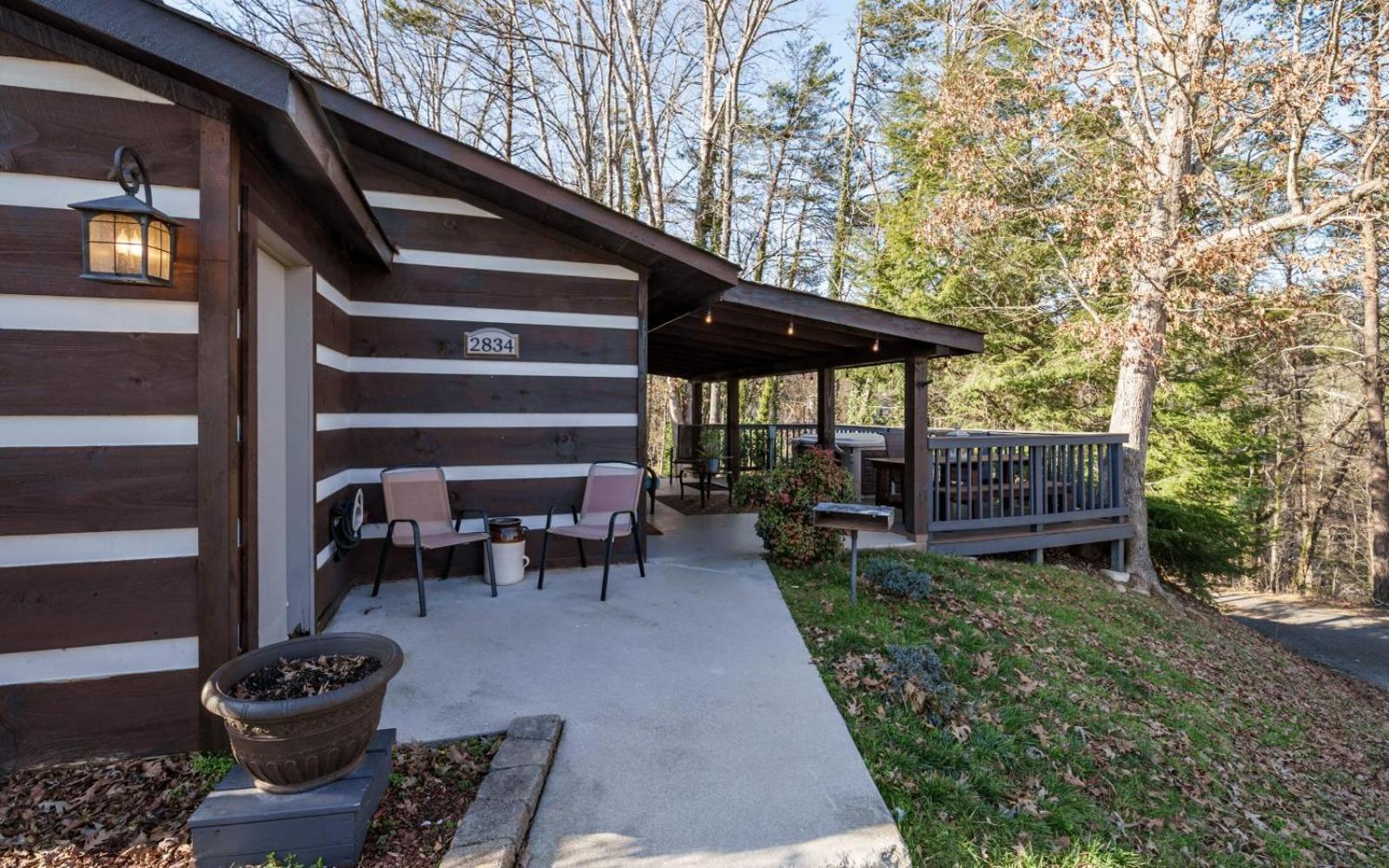 Wooded Bliss Hot Tub Single Level Cabin With No Steps Rocking Chairs And Wooded Views Pigeon Forge Eksteriør bilde